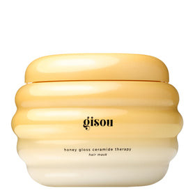 Gisou jar front packaging shows product and glossy benefits