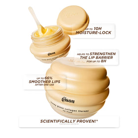 Close-up of Gisou buttery texture highlighting smooth spreadability and comfort