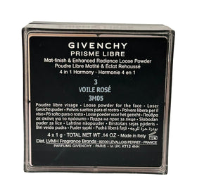 Givenchy Prisme Libre held in hand to show scale and portable size for touch-ups