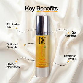 GK HAIR pump dispenser dispensing precise amount for controlled application