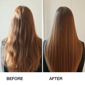 GK HAIR cashmere cream texture close-up demonstrating smooth spreadable formula benefit