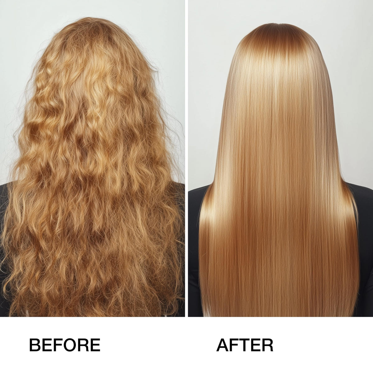 GK HAIR back label with ingredients list highlighting natural extracts