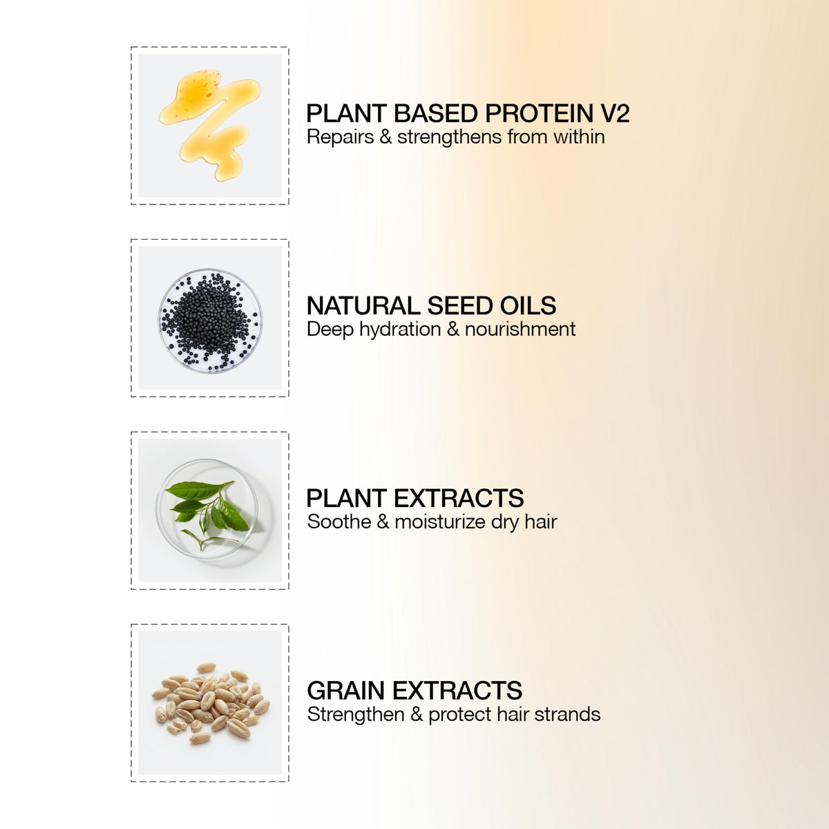 GK HAIR conditioner cream consistency showing rich hydration and detangling benefit