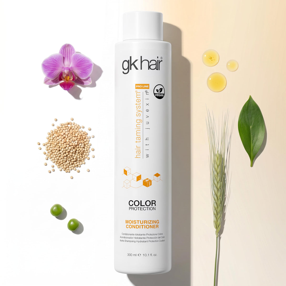 GK HAIR in-shower application on wet hair for detangling benefit