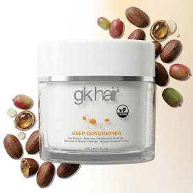 GK HAIR open jar texture demonstrating creamy masque hydration