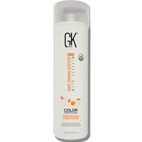 GK HAIR front packaging showing 33.8 oz bottle and product benefit