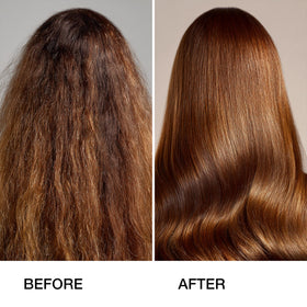 GK HAIR lifestyle image at the beach illustrating UV protection for color-treated hair