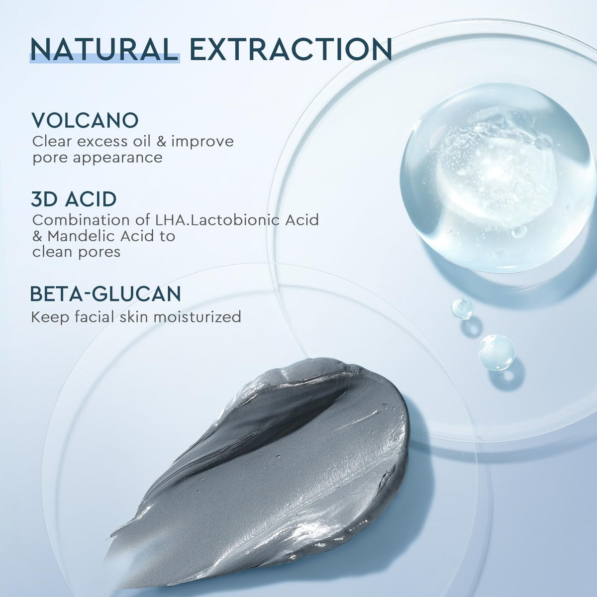 Glad2Glow product label showing ingredients and usage directions for clear guidance