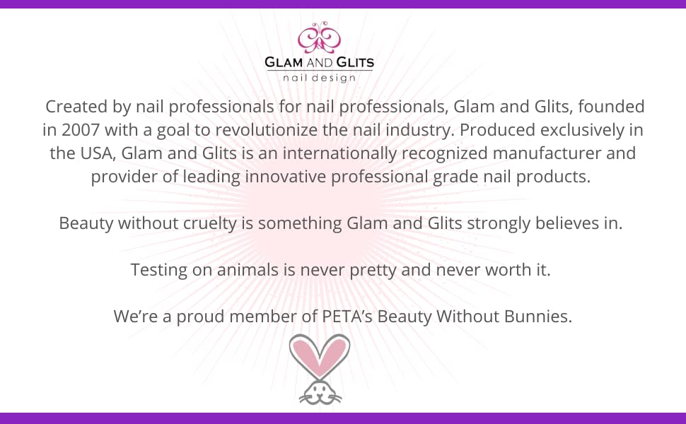 Glam and Glits bottle next to ruler for 16 oz scale and volume clarity benefit