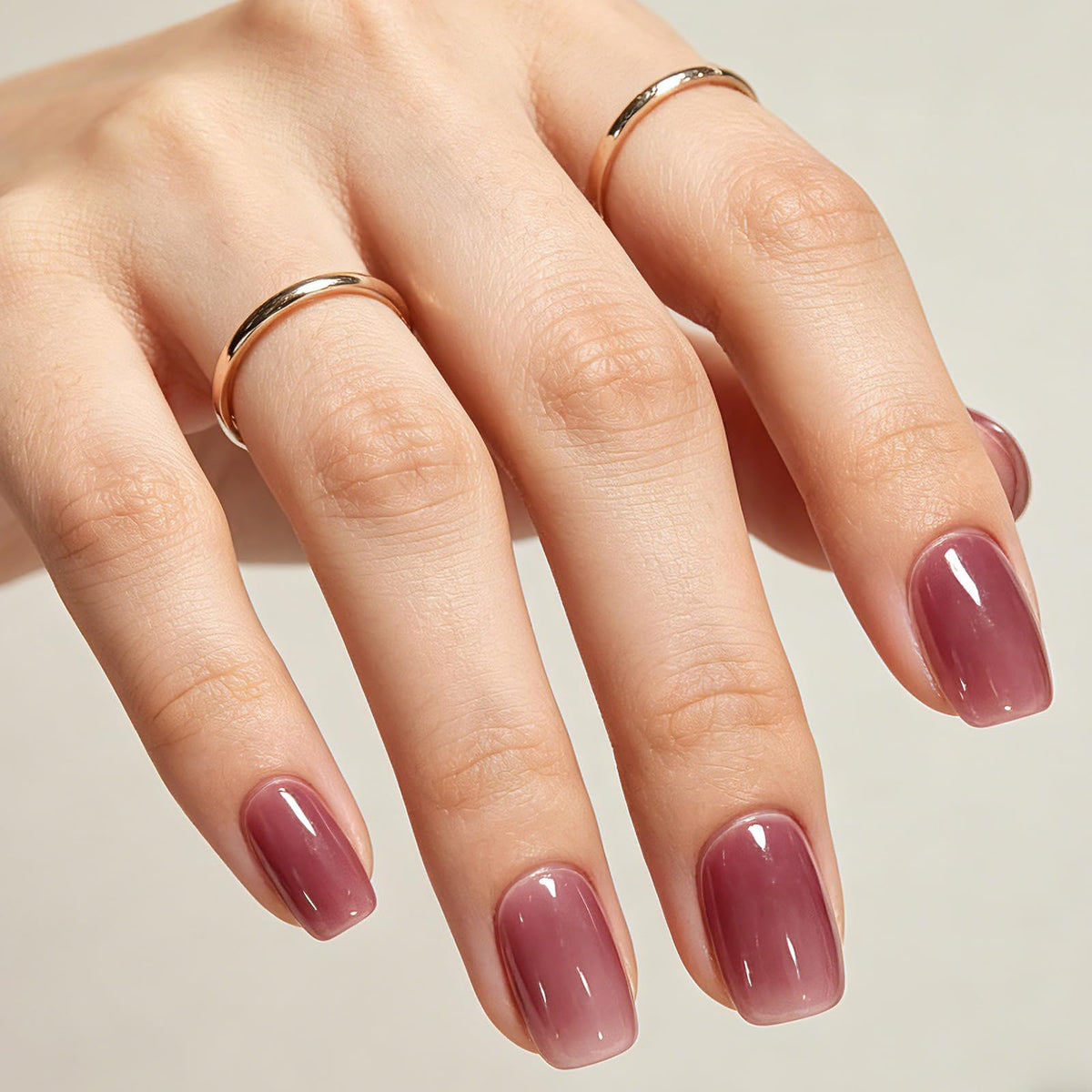 GLAMERMAID glossy jelly surface close-up highlighting salon shine