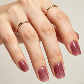 GLAMERMAID glossy jelly surface close-up highlighting salon shine