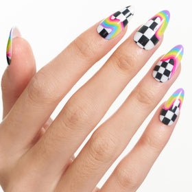GLAMERMAID full kit displayed with nails and tools for fast application