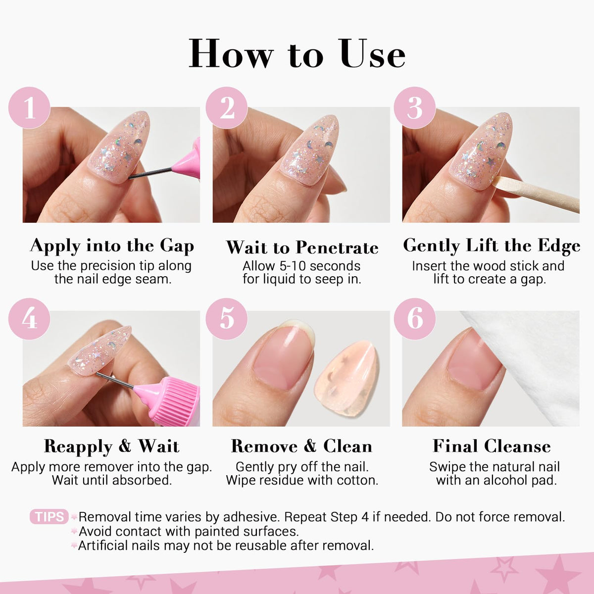 GLAMERMAID in a home manicure scene illustrating easy at-home removal benefit