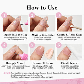 GLAMERMAID in a home manicure scene illustrating easy at-home removal benefit