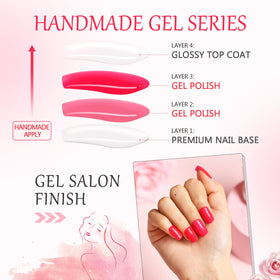 GLAMERMAID reusable nails stored neatly in a carrying case for convenience