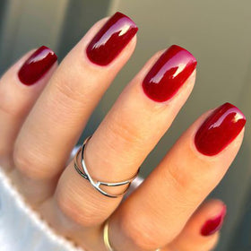GLAMERMAID assortment of extra short squoval and square nails for size choice