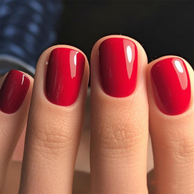 GLAMERMAID side profile showing thicker tip and thinner cuticle for durable fit