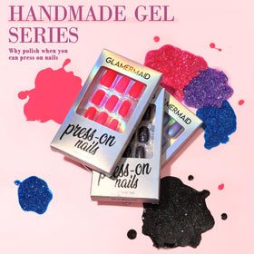 GLAMERMAID storage layout showing reusable nails preserved for future wears