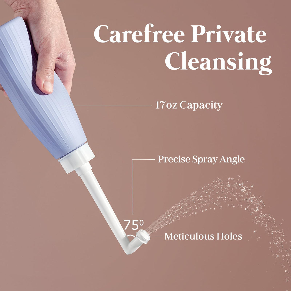 Glamommy cooling spray bottle delivering fast surface cooling relief