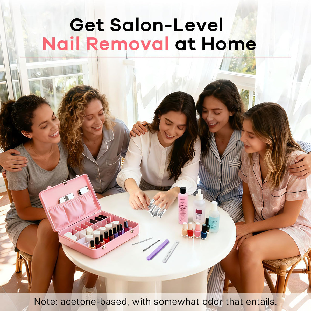 Glamonade with nail oil bottle aftercare, helps restore moisture post-removal