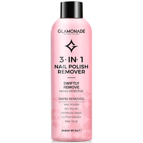 Glamonade front bottle showing brand and size, highlights quick removal benefit