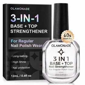 Glamonade front packaging shows compact 12ml bottle and glossy finish benefit