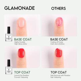 Glamonade gloss texture detail showing high-shine reflective finish