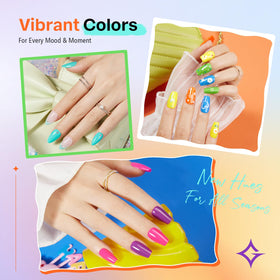 Glamonade polish quick-dry demo on nails showing fast 30–60 second drying