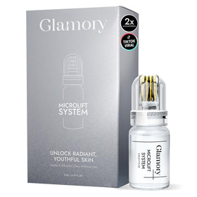 Glamory front packaging showing the kit and benefits for easy storage