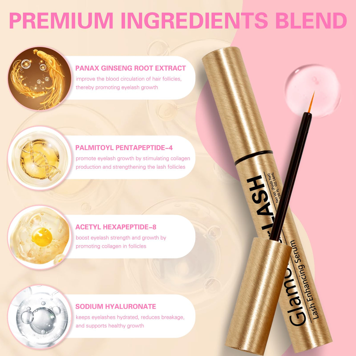 glamosoar applicator closeup highlighting fine brush for precise lash lines
