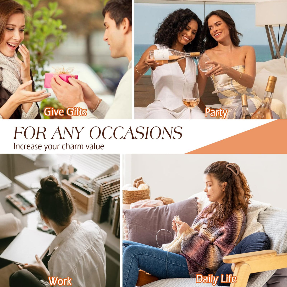 Glaudmeiss three color variants displayed flat-lay for style options