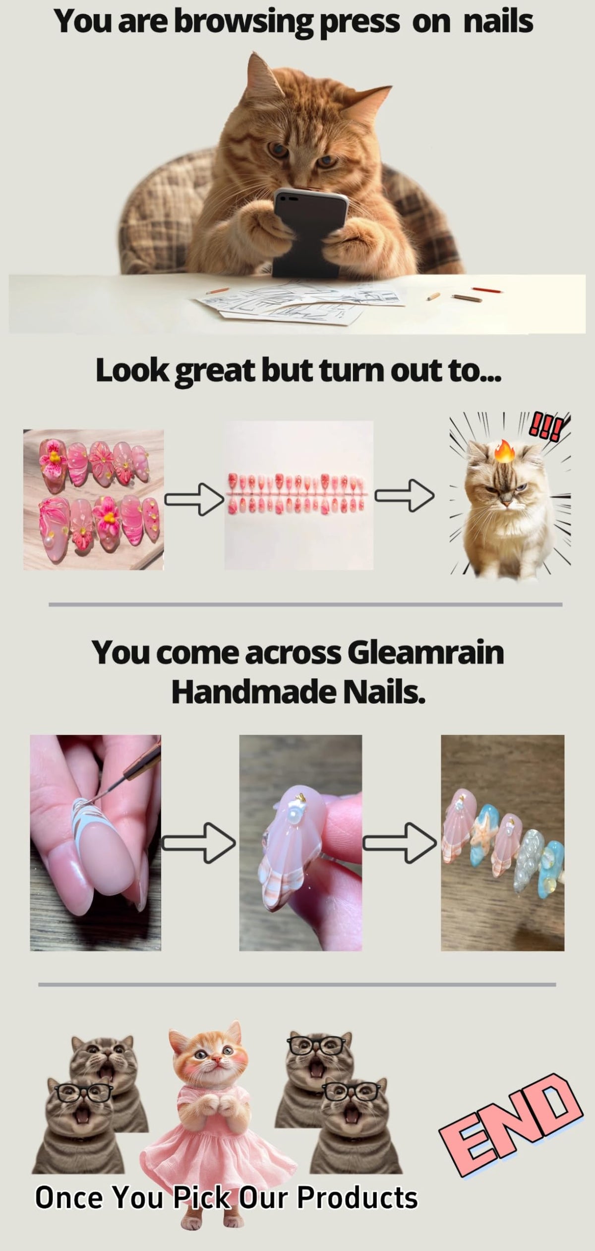 Gleamrain shell accent texture captured to show iridescent polish effect