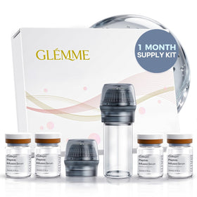 Glemme front packaging showing kit contents and benefits
