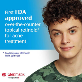 Glenmark Therapeutics gel close-up texture showing lightweight, spreadable formula benefit