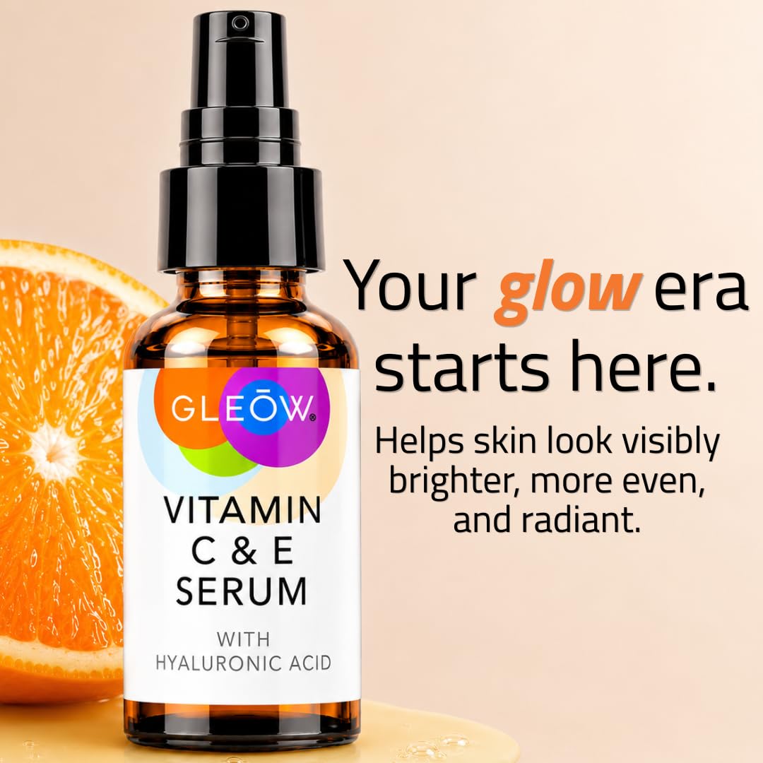 GLEOW serum pump dispenser demonstrating easy controlled dosing benefit