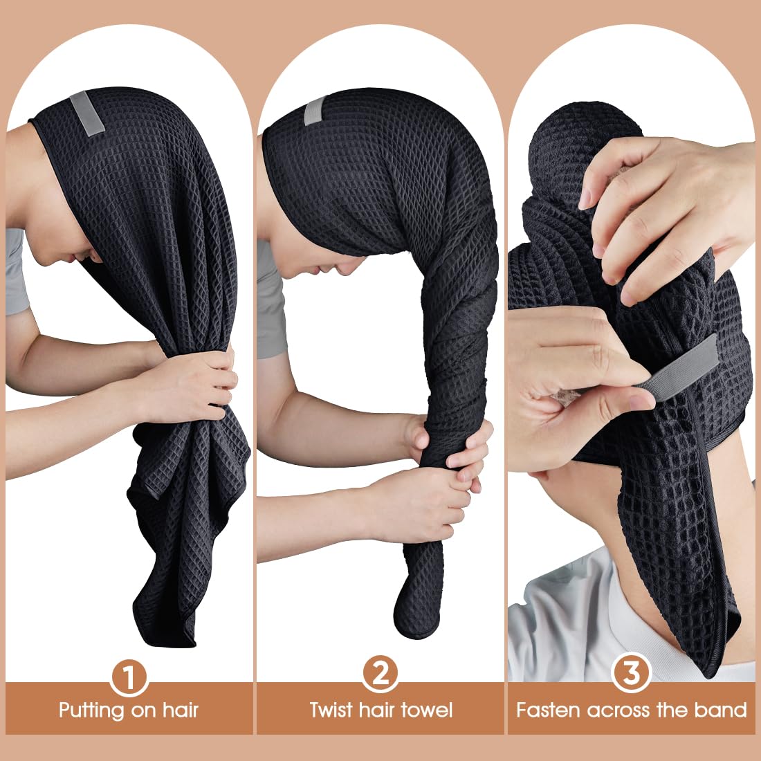 GLIMGLINT neatly folded towel illustrating lightweight travel convenience