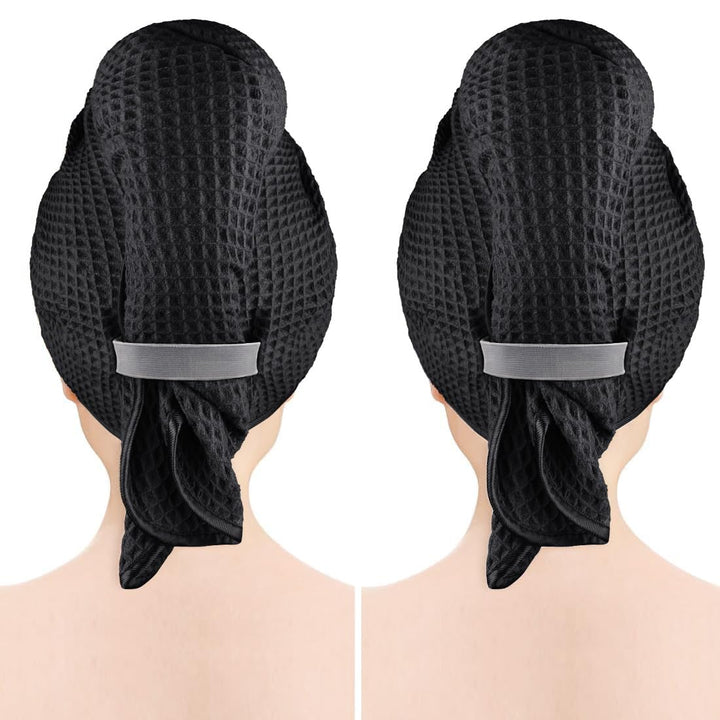 GLIMGLINT front view of two black wraps showing full coverage benefit