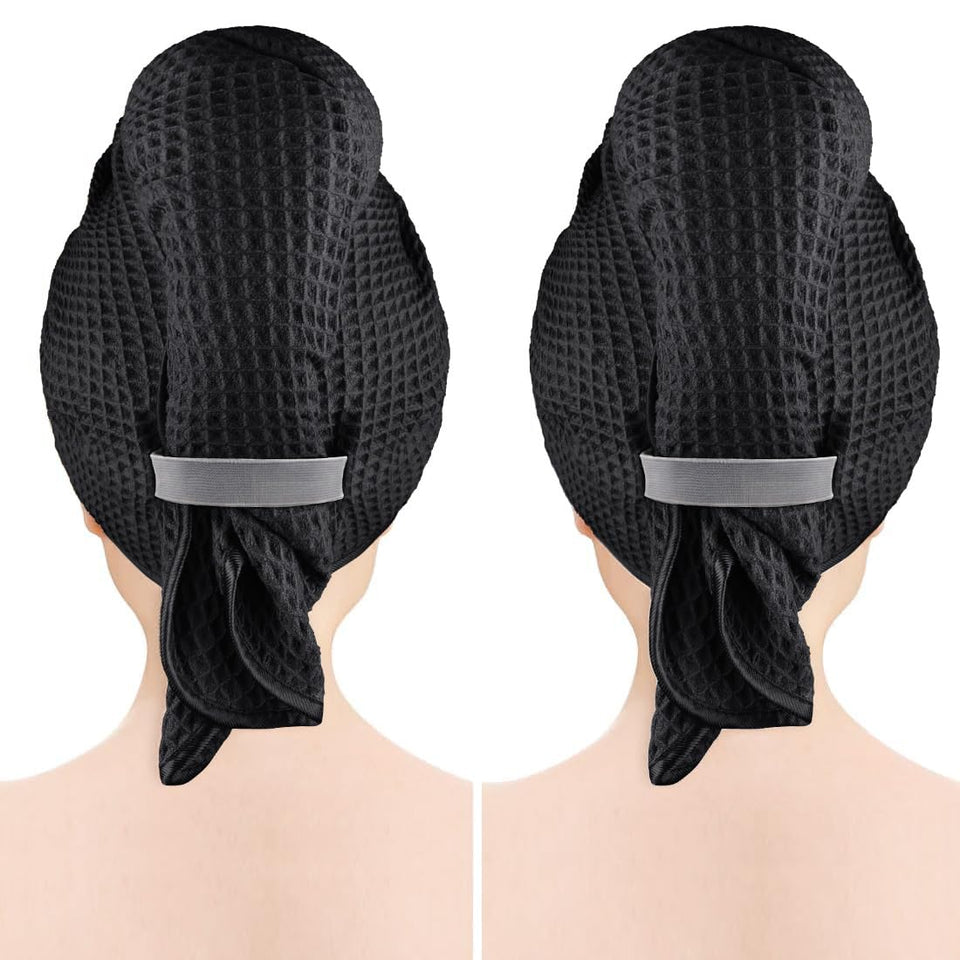 GLIMGLINT front view of two black wraps showing full coverage benefit