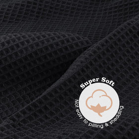 GLIMGLINT close-up of waffle weave texture for faster water absorption