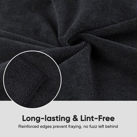 GLIMGLINT towels in laundry basket ready for machine wash durability