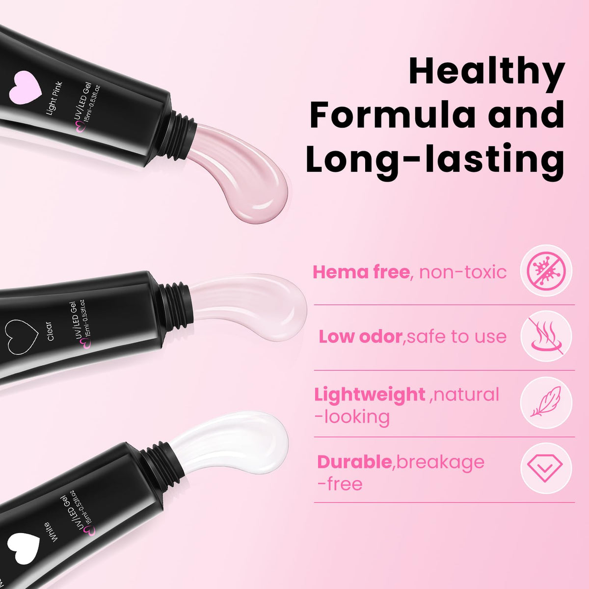 glimightyx toe dual forms array demonstrating multiple sizes for perfect fit