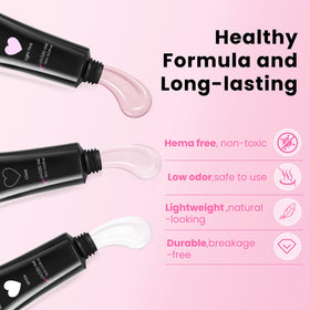 glimightyx toe dual forms array demonstrating multiple sizes for perfect fit