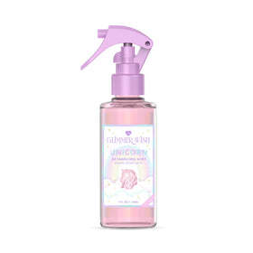 Glimmer Wish front label showing product name and size for quick identification and trust