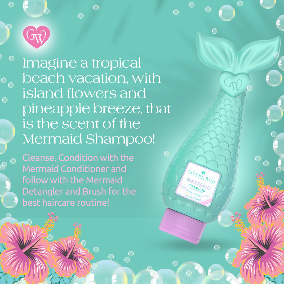 Glimmer Wish foam in a caregiver’s hand demonstrating mild lathering benefit