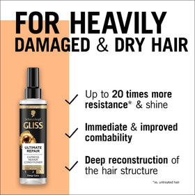 GLISS fine mist texture close-up highlighting lightweight absorption and smoothing