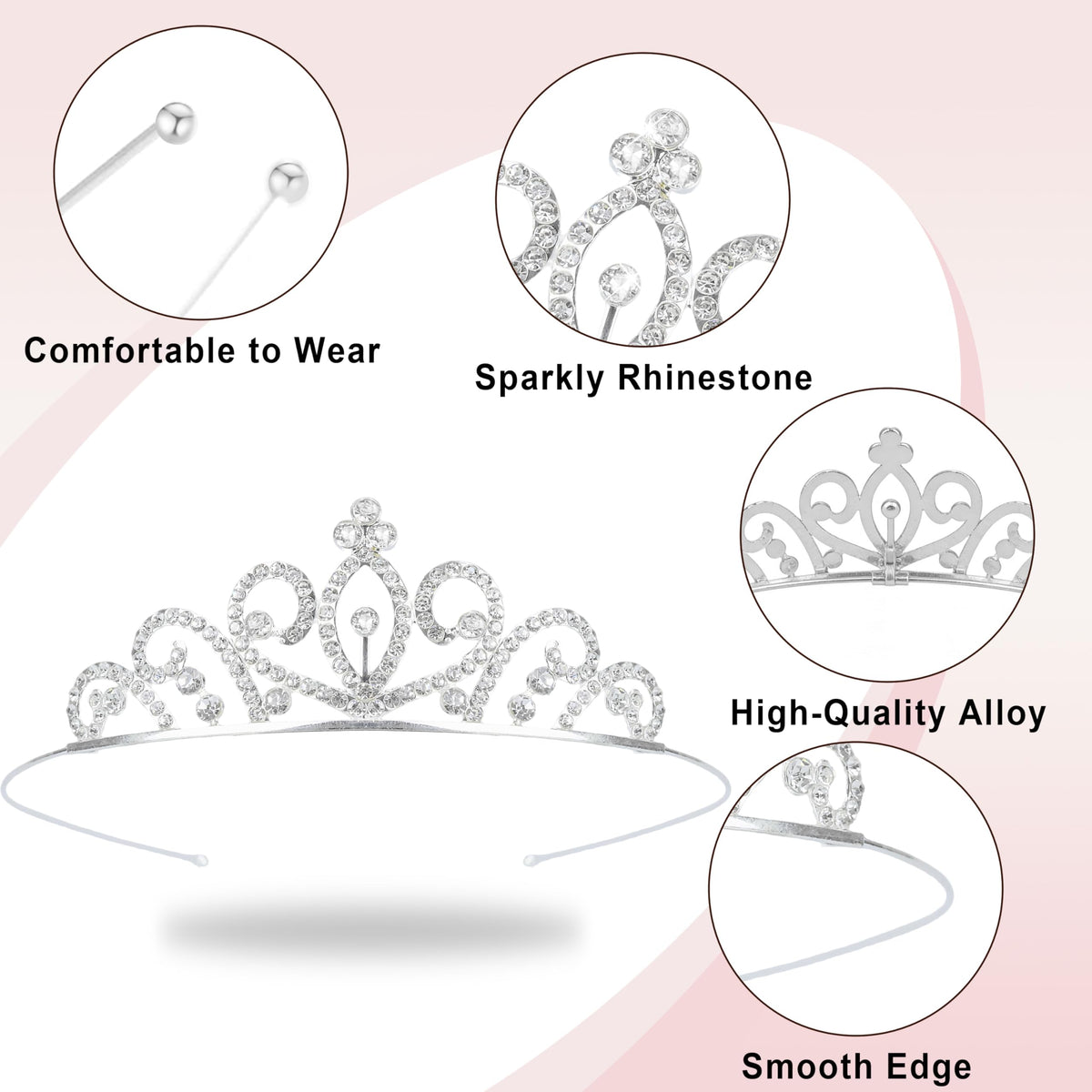 GLITZJOY display of twelve unique designs shows variety benefit for mix-and-match styling