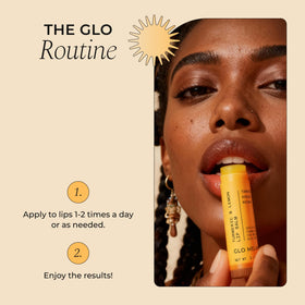 Glo Melanin bedside tube for nighttime restorative application