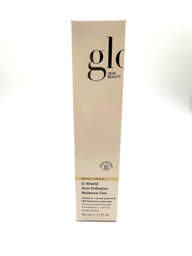 Glo Skin Beauty swatch blended on cheek showing natural, dewy finish