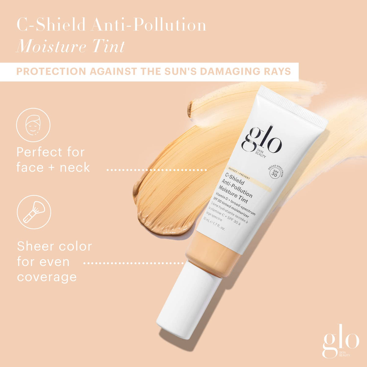 Glo Skin Beauty swatch of 2N Light on wrist displaying sheer, buildable coverage
