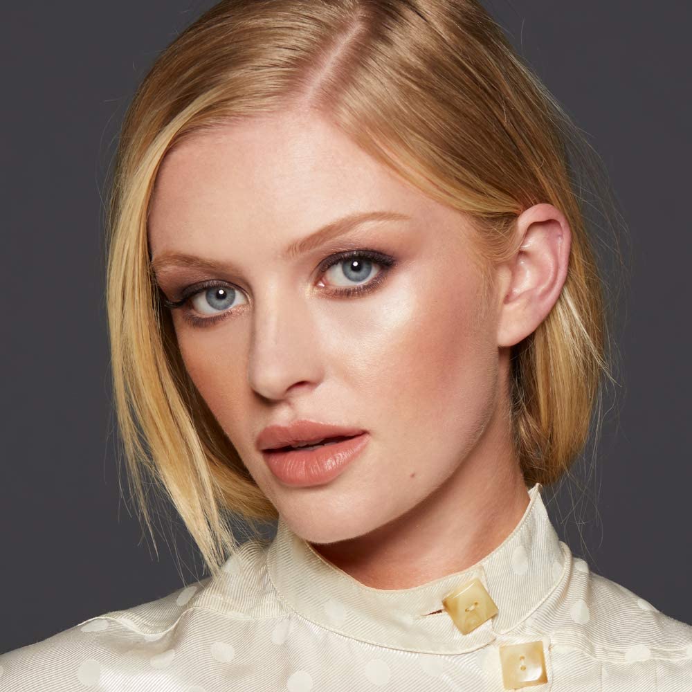 Glo Skin Beauty brush applying concealer details precise application and control